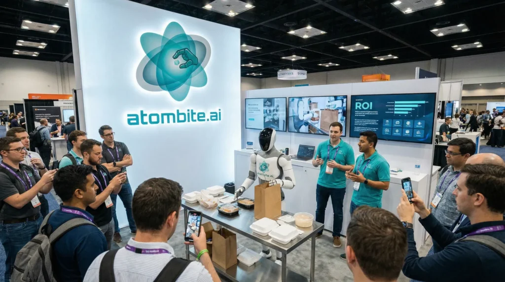 AtomBite.AI: Revolutionizing the North American Foodservice Industry with Flexible Robotics exhibition1